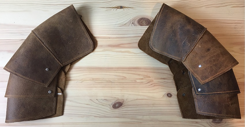 What techniques would you use to sculpt leather armor to hold this shape?  Specifically the chest. : r/Leathercraft