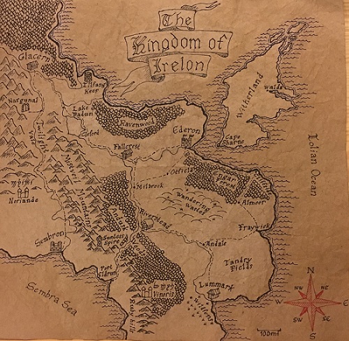 old fantasy map