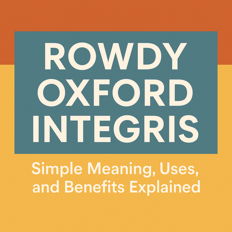 Rowdy Oxford Integris