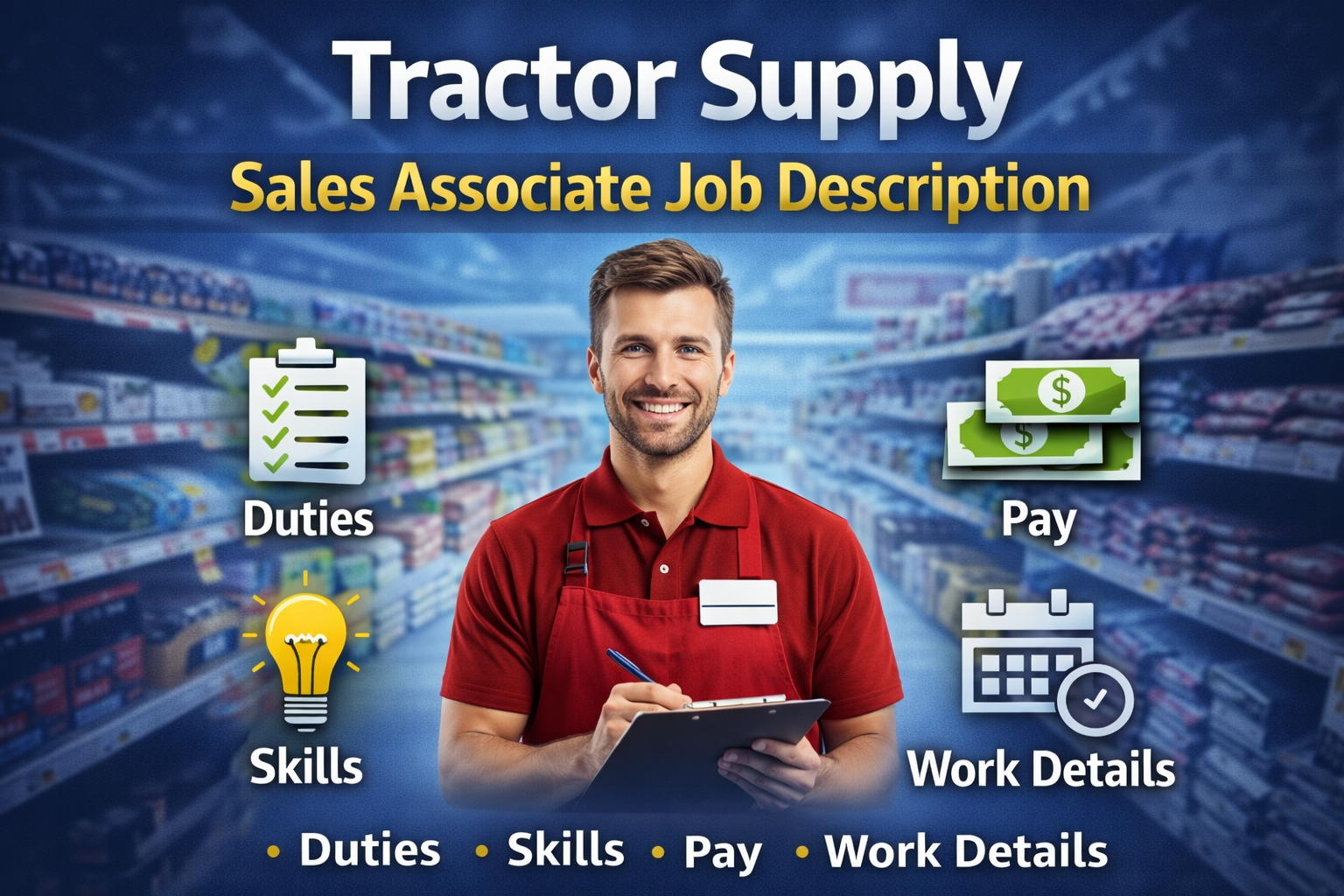 tractor supply sales associate job description