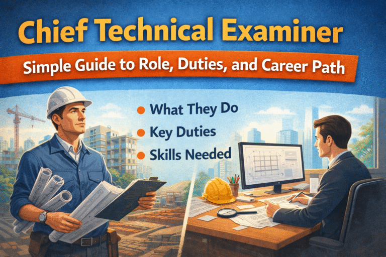 Chief Technical Examiner